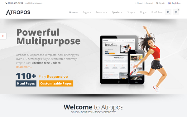 Atropos bootstrap template